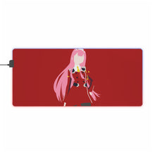 Cargar imagen en el visor de la galería, Alfombrilla de ratón RGB con LED de Zero Two de Darling in the FranXX (alfombrilla de escritorio)
