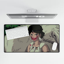 Cargar imagen en el visor de la galería, Anime Princess Mononoker Mouse Pad (Desk Mat)
