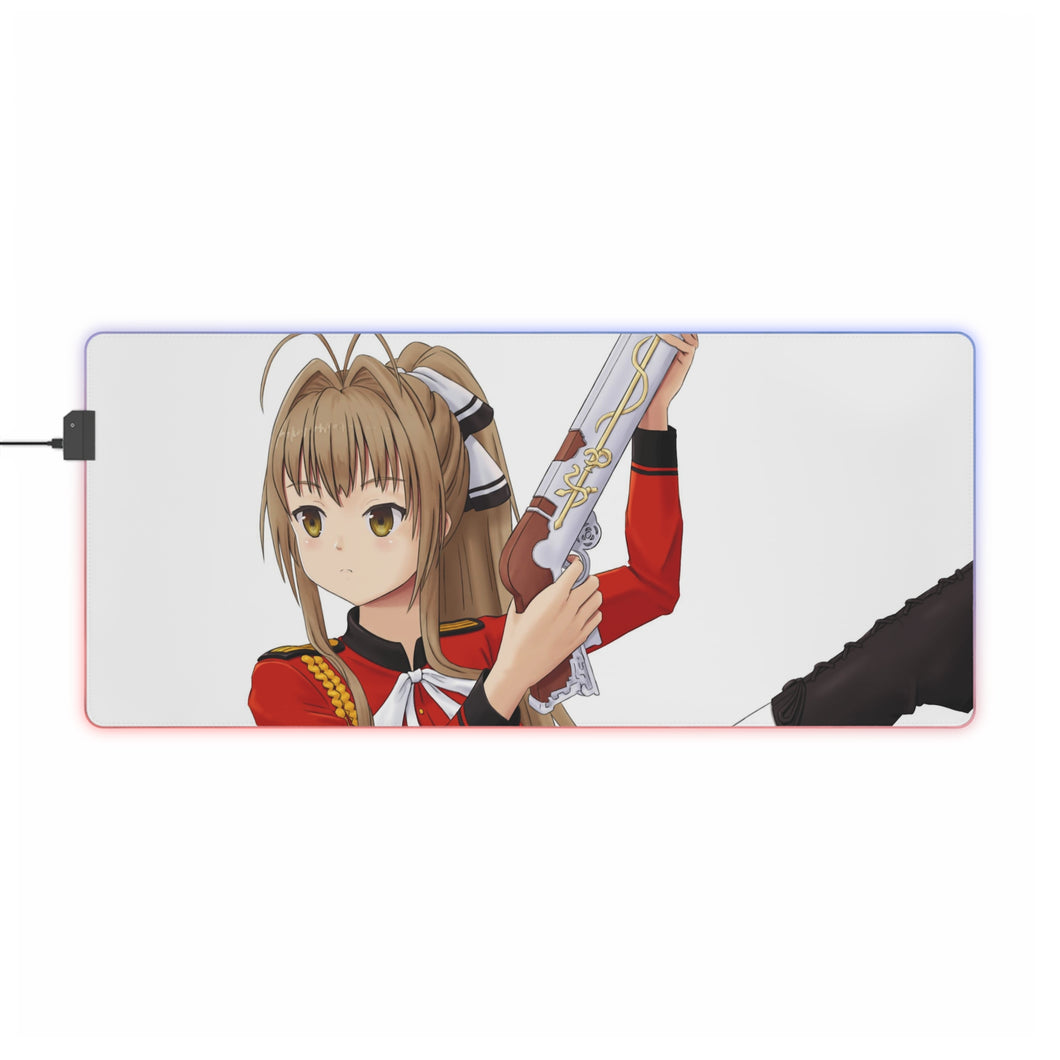 Amagi Brilliant Park Isuzu Sento RGB LED Mouse Pad (Desk Mat)