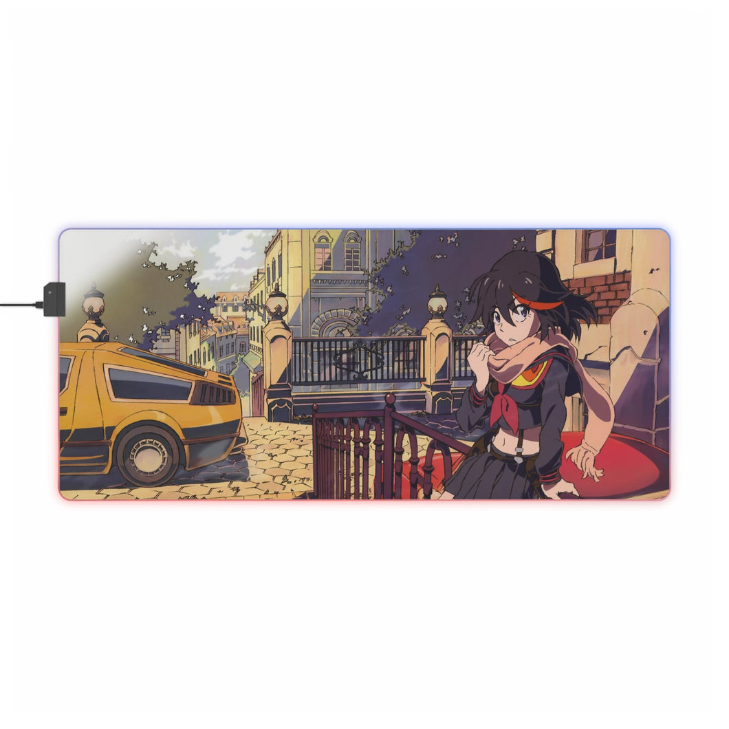 Tapis de souris LED RVB Anime Kill La Kill (tapis de bureau)