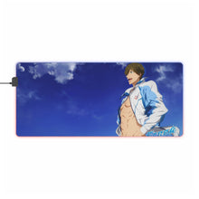 Load image into Gallery viewer, Free! Makoto Tachibana RGB LED Mouse Pad (Desk Mat)
