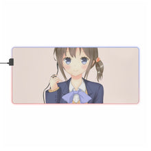 Cargar imagen en el visor de la galería, Alfombrilla de ratón (alfombrilla de escritorio) con LED RGB Iori Nagase de Kokoro Connect
