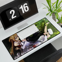 Load image into Gallery viewer, Asuna and Yuuki Mouse Pad (Desk Mat)
