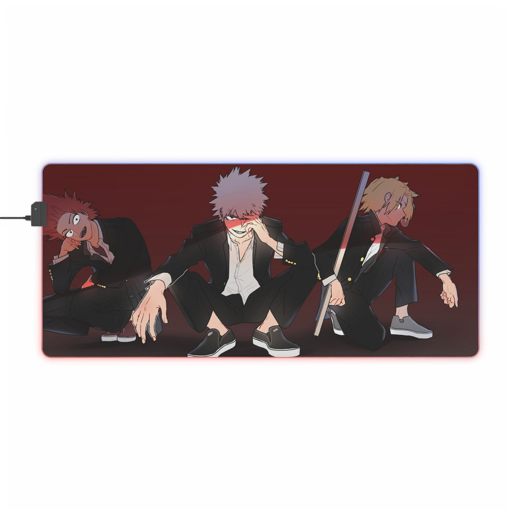 My Hero Academia Katsuki Bakugou RGB LED Mouse Pad (Desk Mat)