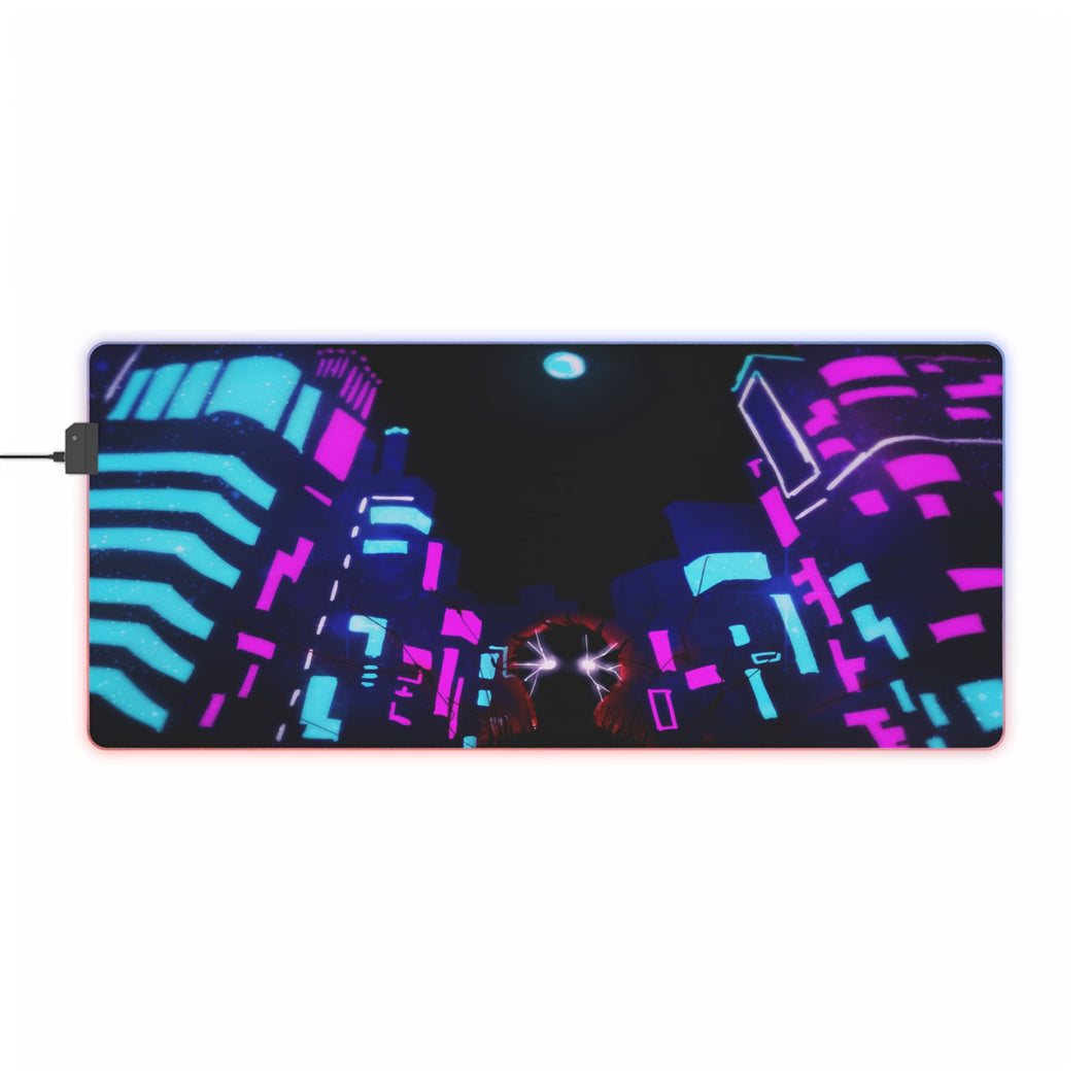 Mob Psycho 100 Shigeo Kageyama RGB LED Mouse Pad (Desk Mat)