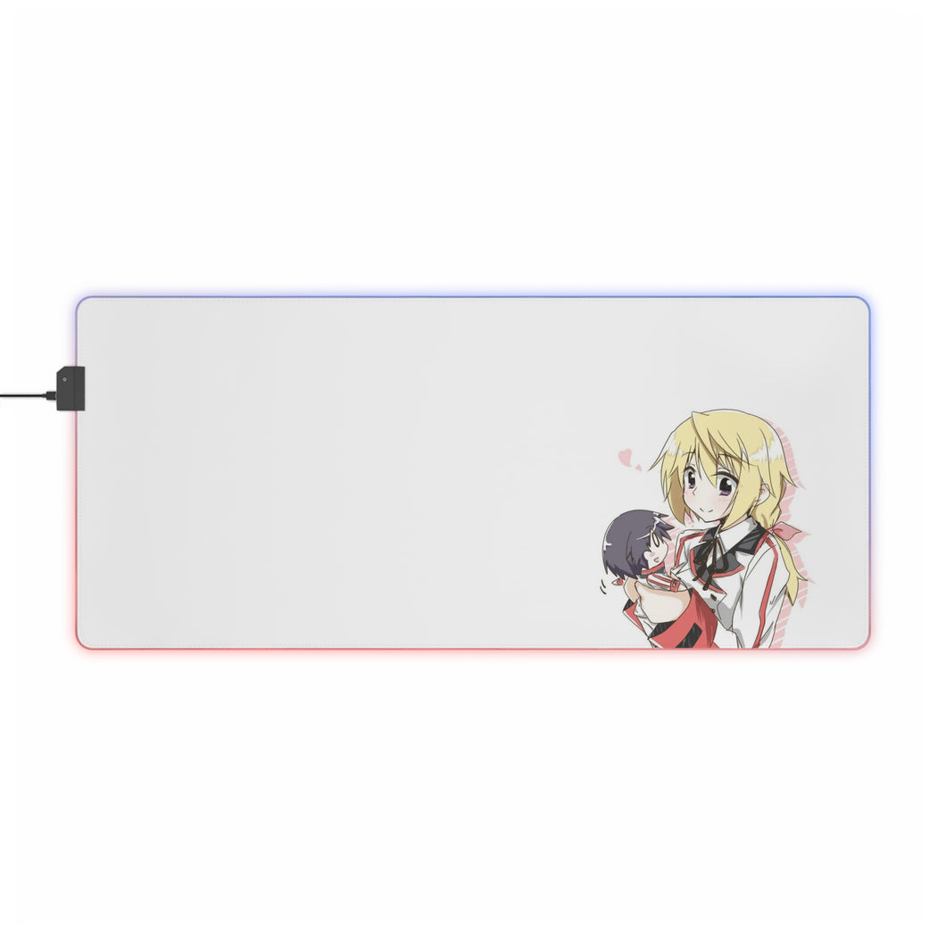 Tapis de souris LED RGB Infinite Stratos (tapis de bureau)