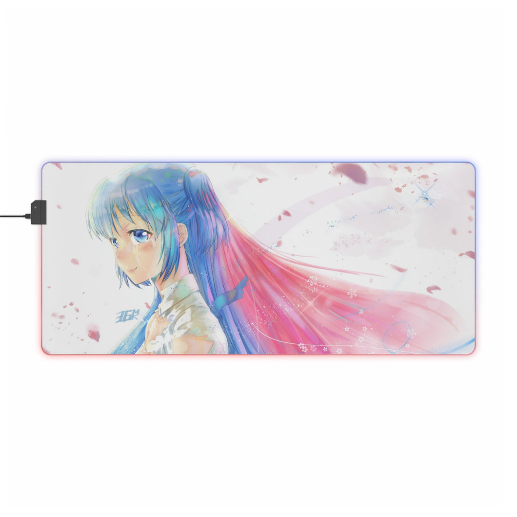 Tapis de souris LED RVB Sukasuka (tapis de bureau)