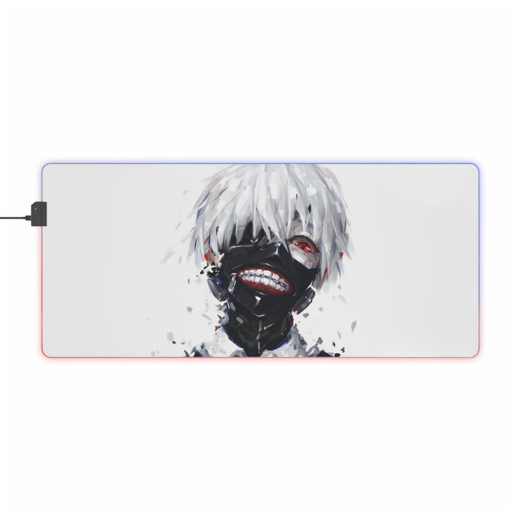 Tokyo Ghoul Ken Kaneki RGB LED Mouse Pad (Desk Mat)