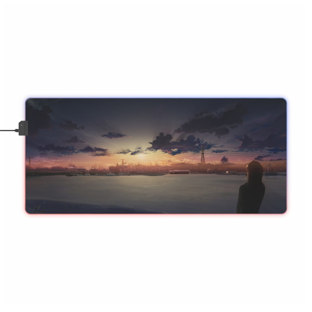 5 Centimeters Per Second RGB LED Mouse Pad (Desk Mat)