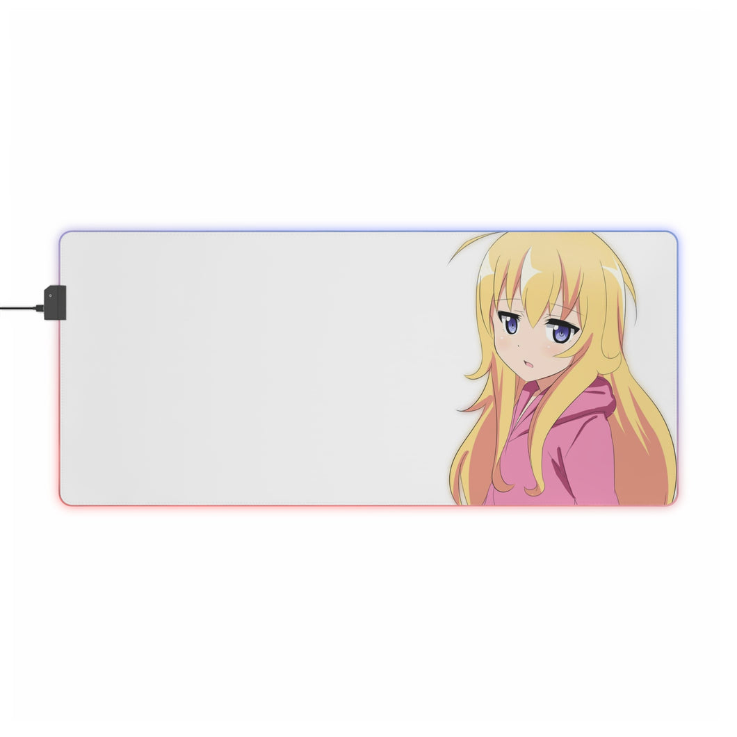 Gabriel DropOut Gabriel Tenma White RGB LED Mouse Pad (Desk Mat)