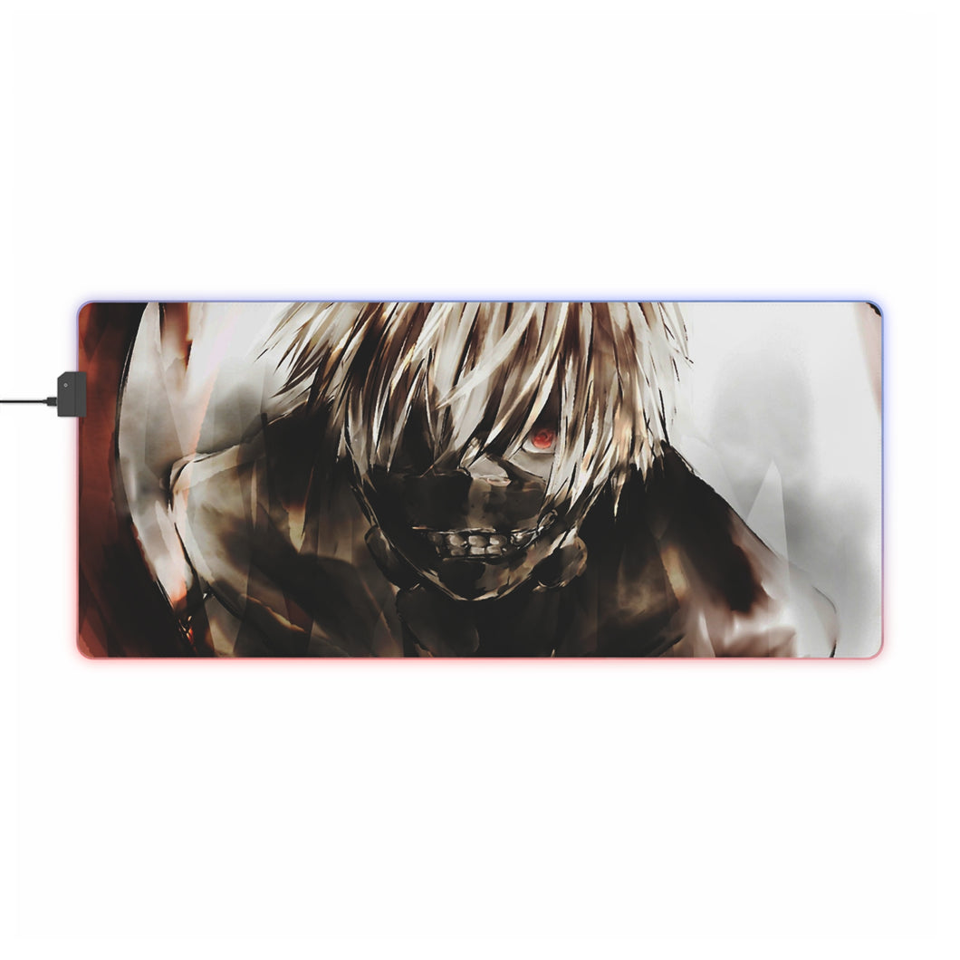 Tokyo Ghoul Ken Kaneki RGB LED Mouse Pad (Desk Mat)