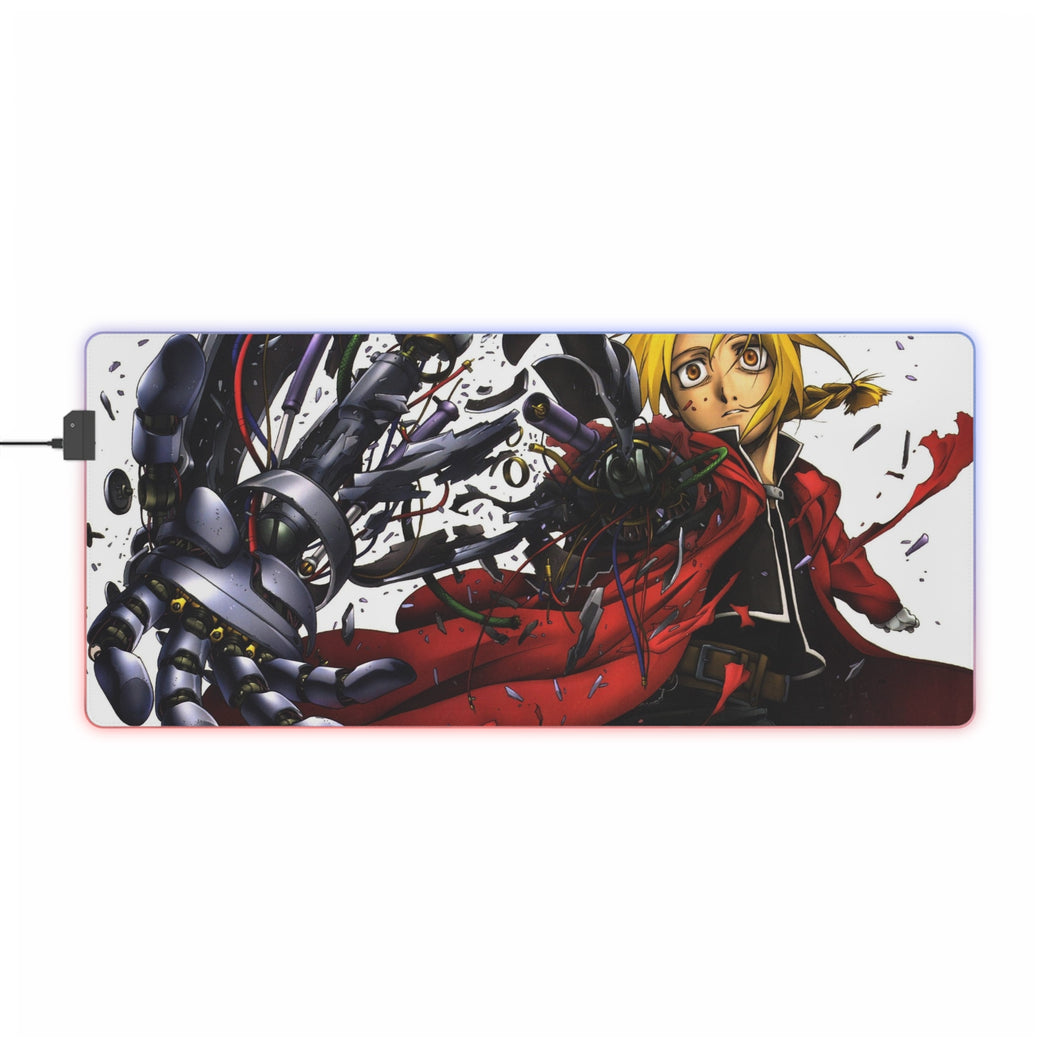 Tapis de souris LED RVB Edward Elric (tapis de bureau)