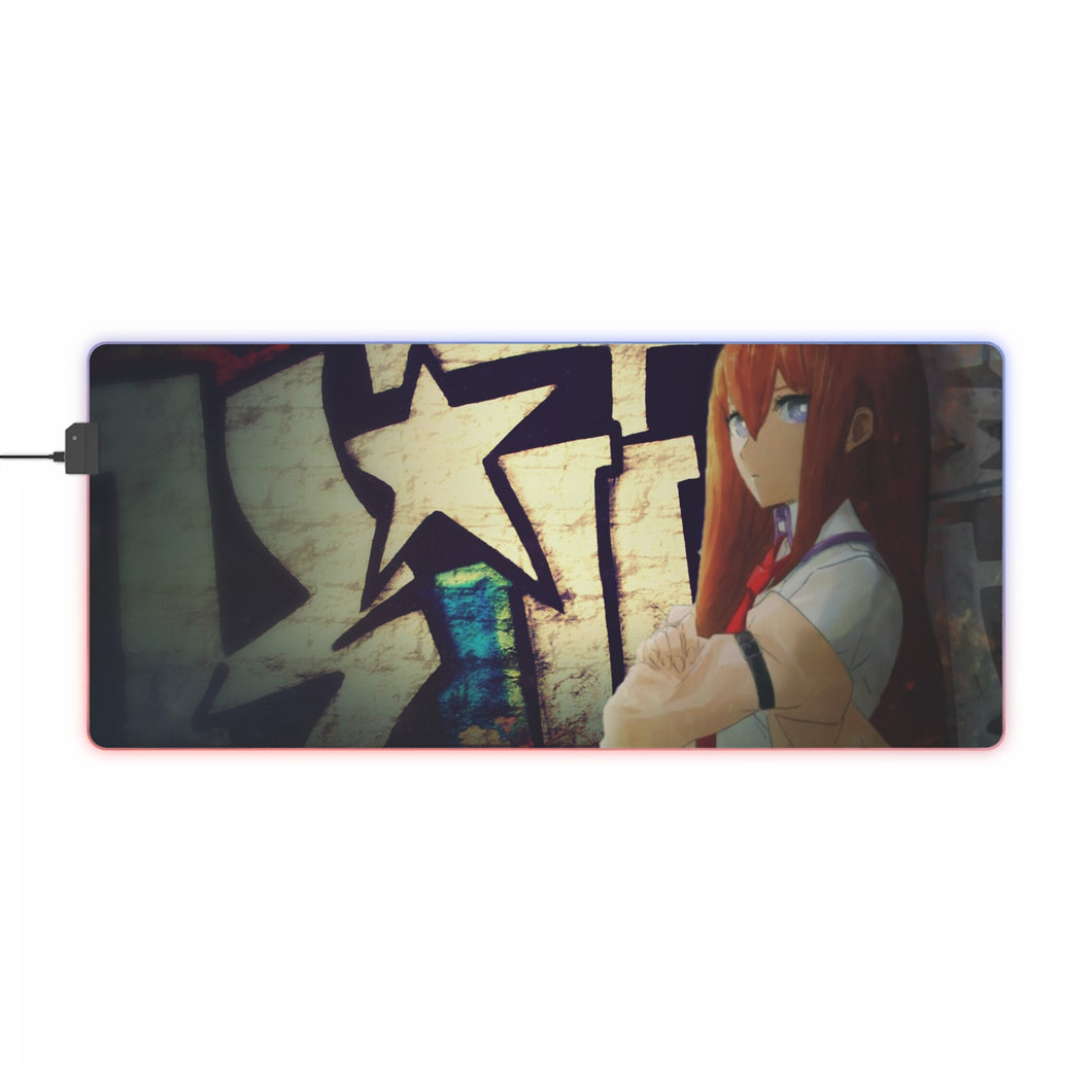 Steins;Gate Kurisu Makise RGB LED Mouse Pad (Desk Mat)