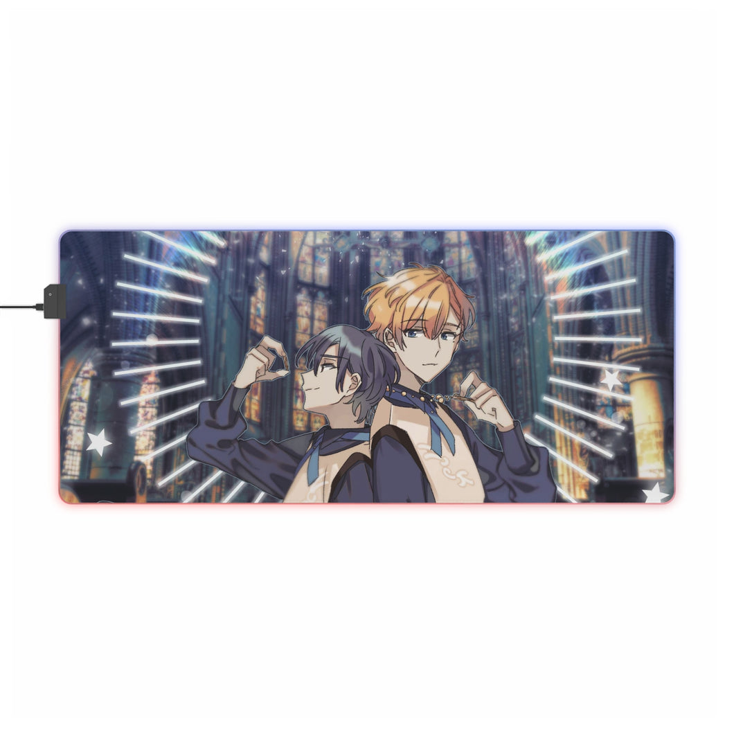 Anime Promise of Wizard RGB LED Mouse Pad (Desk Mat)