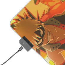 Cargar imagen en el visor de la galería, My Hero Academia Izuku Midoriya, Katsuki Bakugou RGB LED Mouse Pad (Desk Mat)
