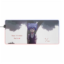 Charger l&#39;image dans la galerie, Tapis de souris LED RVB Assassination Classroom Nagisa Shiota (tapis de bureau)
