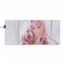 Load image into Gallery viewer, Eo To &amp; Zero Two RGB LED Mouse Pad (Desk Mat)
