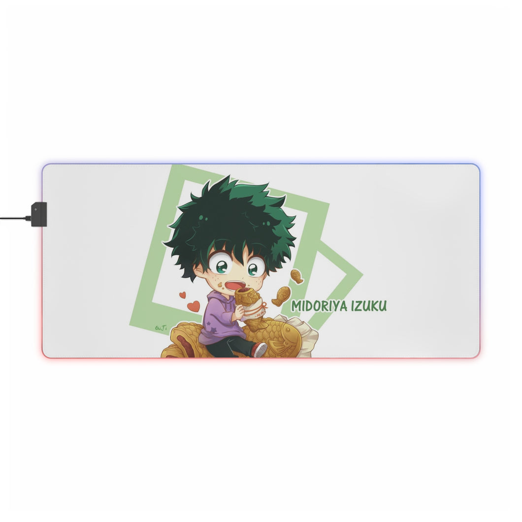 My Hero Academia Izuku Midoriya RGB LED Mouse Pad (Desk Mat)