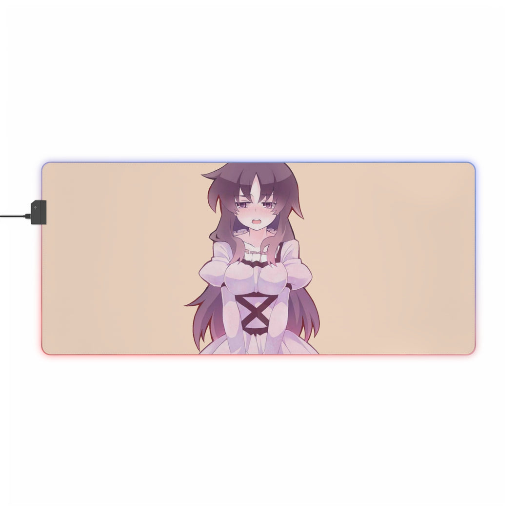 Tapis de souris LED RVB Mirai Nikki (tapis de bureau)