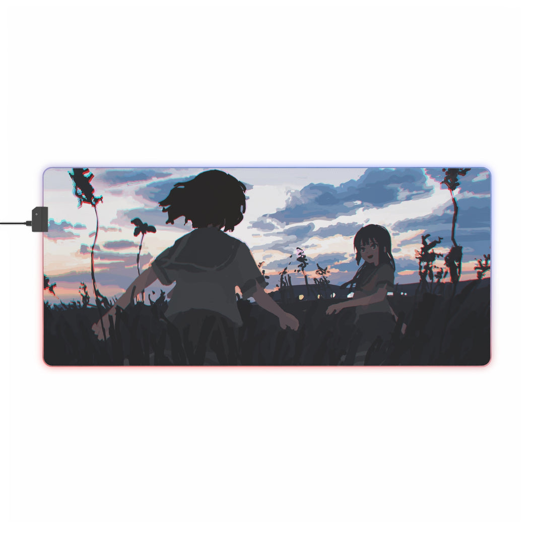 Sound! Euphonium Kumiko Oumae, Reina Kousaka RGB LED Mouse Pad (Desk Mat)