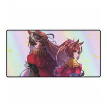 Load image into Gallery viewer, Symboli Rudolf &amp; Tokai Teio Mouse Pad (Desk Mat)
