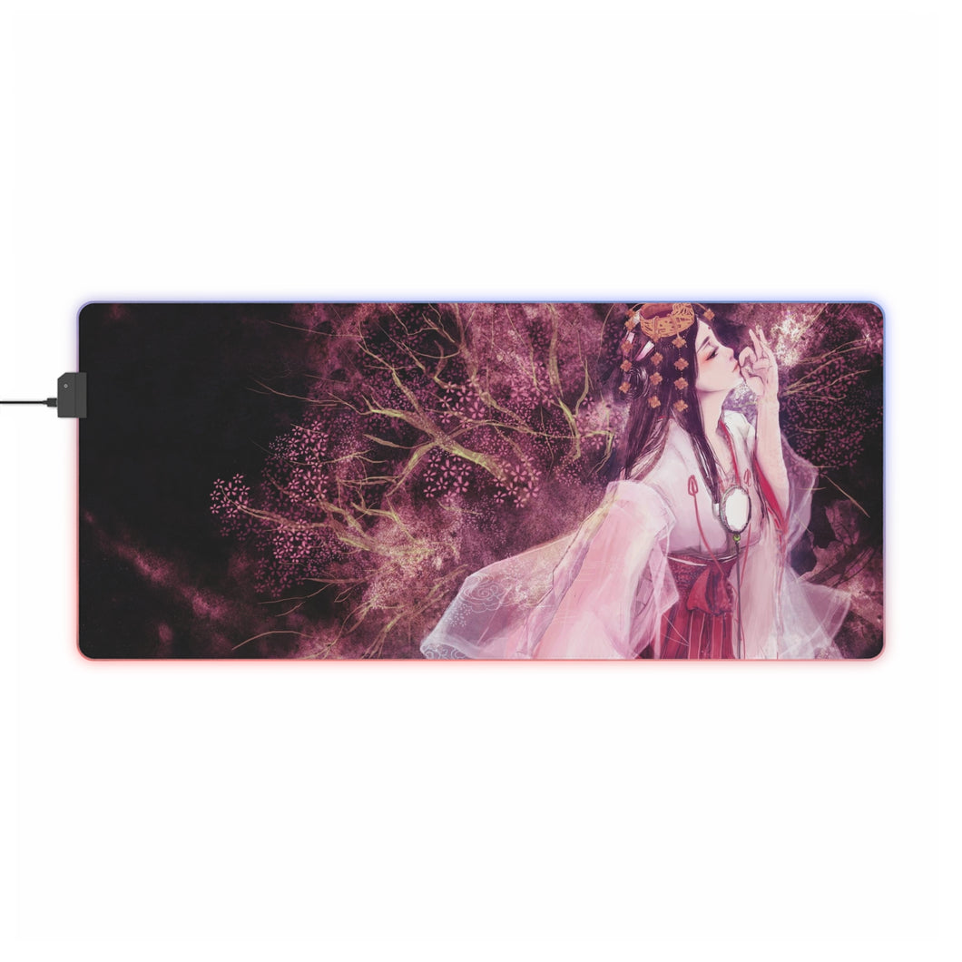 Princess Mononoke RGB LED Mouse Pad (Desk Mat)