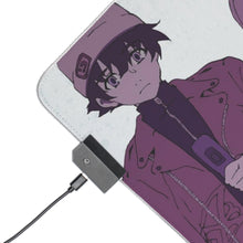 Charger l&#39;image dans la galerie, Tapis de souris LED RVB Mirai Nikki Yuno Gasai, Yukiteru Amano (tapis de bureau)
