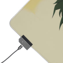 Load image into Gallery viewer, My Hero Academia Izuku Midoriya RGB LED Mouse Pad (Desk Mat)
