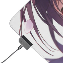 Charger l&#39;image dans la galerie, Tapis de souris LED RGB Rascal Does Not Dream Of Bunny Girl Senpai (tapis de bureau)
