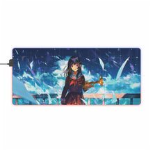 Load image into Gallery viewer, Sound! Euphonium Reina Kousaka RGB LED Mouse Pad (Desk Mat)
