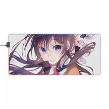 Charger l&#39;image dans la galerie, Tapis de souris LED RGB Rascal Does Not Dream Of Bunny Girl Senpai (tapis de bureau)
