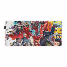 Cargar imagen en el visor de la galería, My Hero Academia Izuku Midoriya, Katsuki Bakugou, All Might, Tenya Iida, Tsuyu Asui RGB LED Mouse Pad (alfombra de escritorio)
