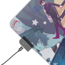 Cargar imagen en el visor de la galería, Blue Exorcist RGB LED Mouse Pad (Desk Mat)
