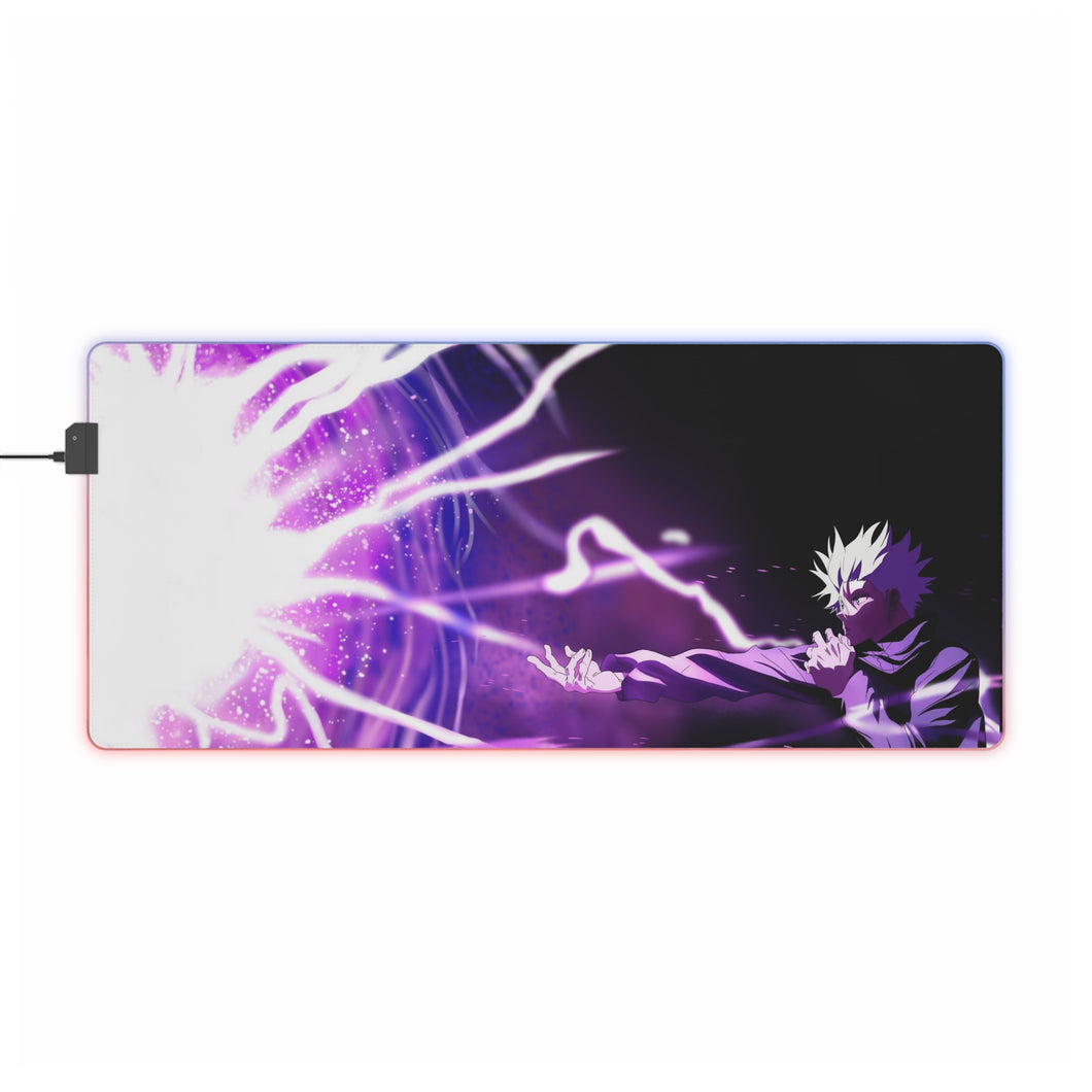 Tapis de souris LED RVB Jujutsu Kaisen (tapis de bureau)