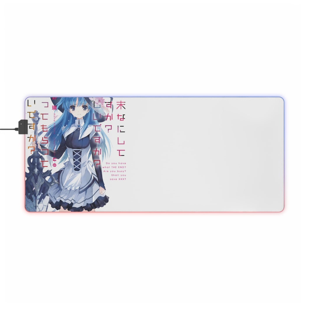 Tapis de souris LED RVB Sukasuka (tapis de bureau)