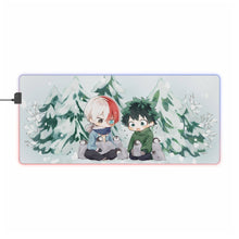 Charger l&#39;image dans la galerie, Tapis de souris LED RVB My Hero Academia Izuku Midoriya (tapis de bureau)
