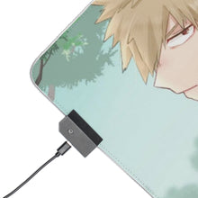 Cargar imagen en el visor de la galería, My Hero Academia Katsuki Bakugou RGB LED Mouse Pad (Desk Mat)
