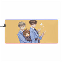 Cargar imagen en el visor de la galería, Cardcaptor Sakura Sakura Kinomoto, Yukito Tsukishiro RGB LED Mouse Pad (Desk Mat)
