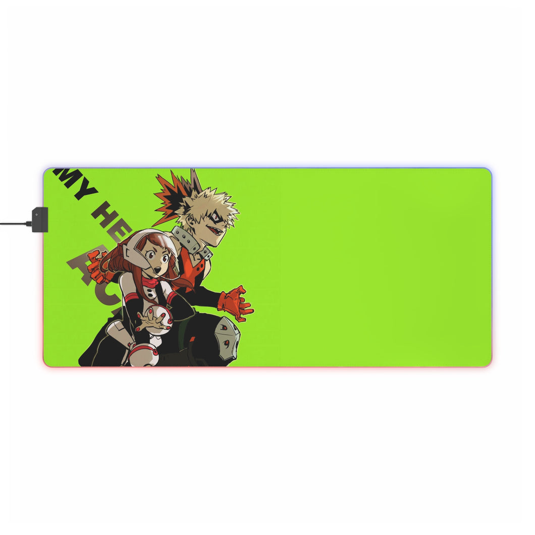 My Hero Academia Katsuki Bakugou RGB LED Mouse Pad (Desk Mat)