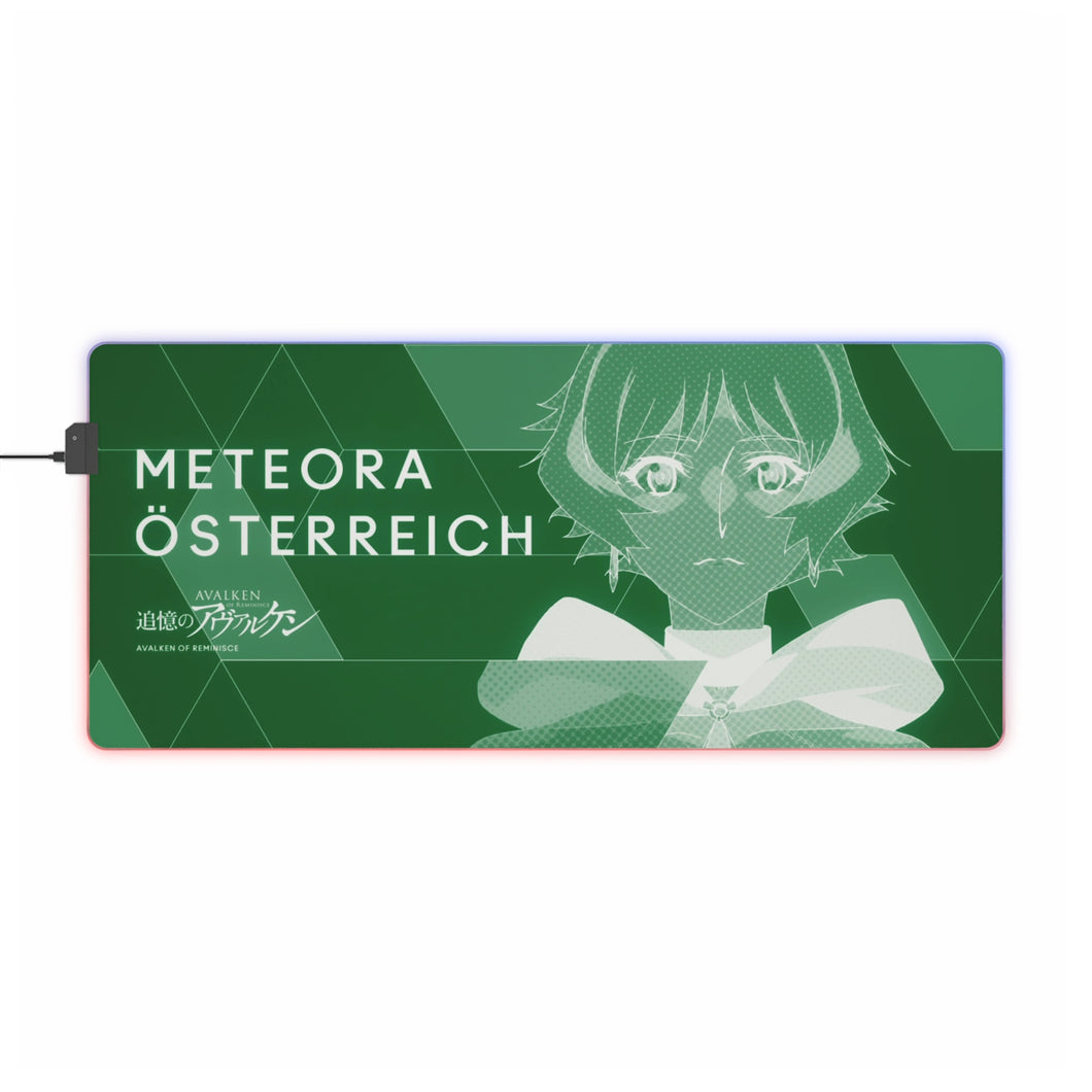 Meteora Österreich (Alter) RGB LED Mouse Pad (Desk Mat)