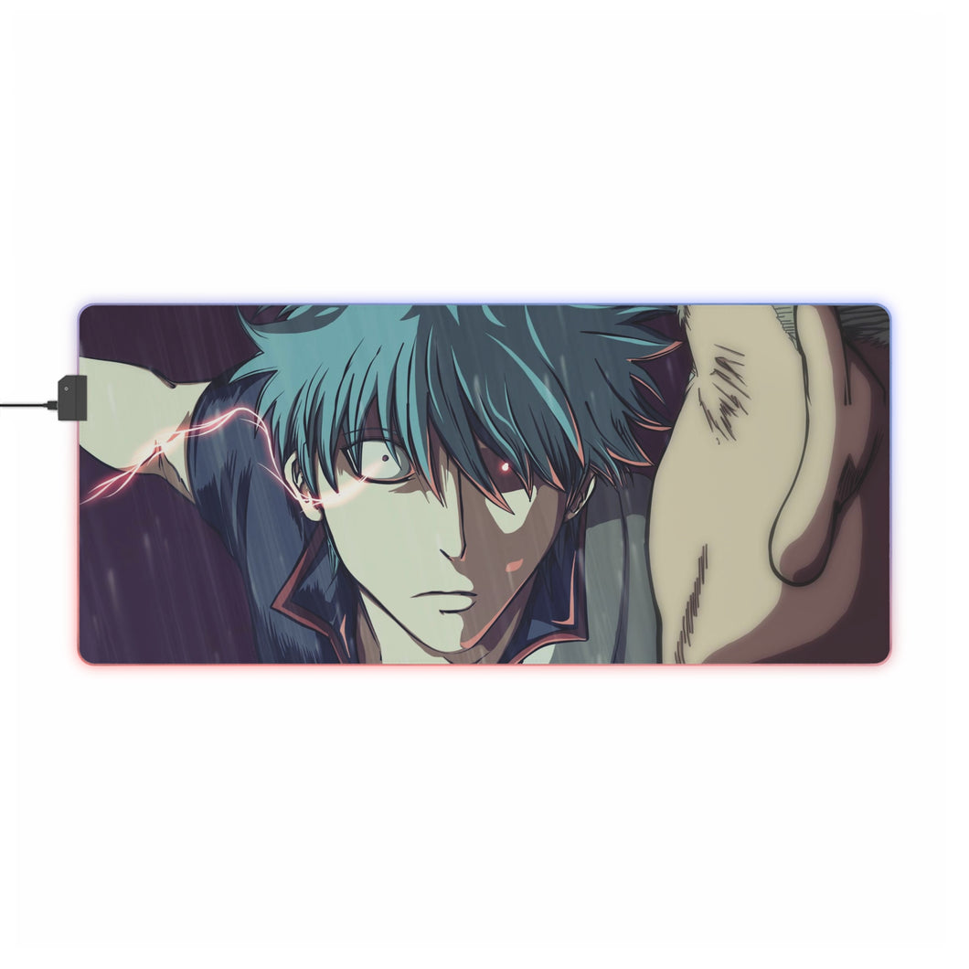 Gintama Gintoki Sakata RGB LED Mouse Pad (Desk Mat)