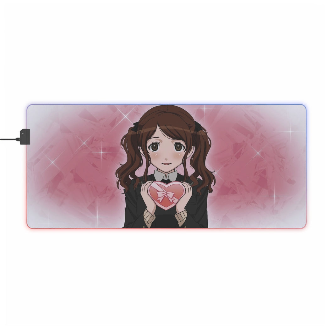 Tapis de souris LED RVB Amagami (tapis de bureau)