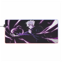 Charger l&#39;image dans la galerie, Tapis de souris LED RVB Satoru Gojo (tapis de bureau)
