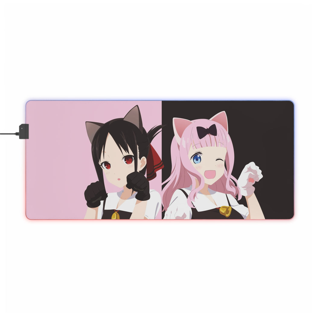 Kaguya-sama: Love Is War RGB LED Mouse Pad (Desk Mat)