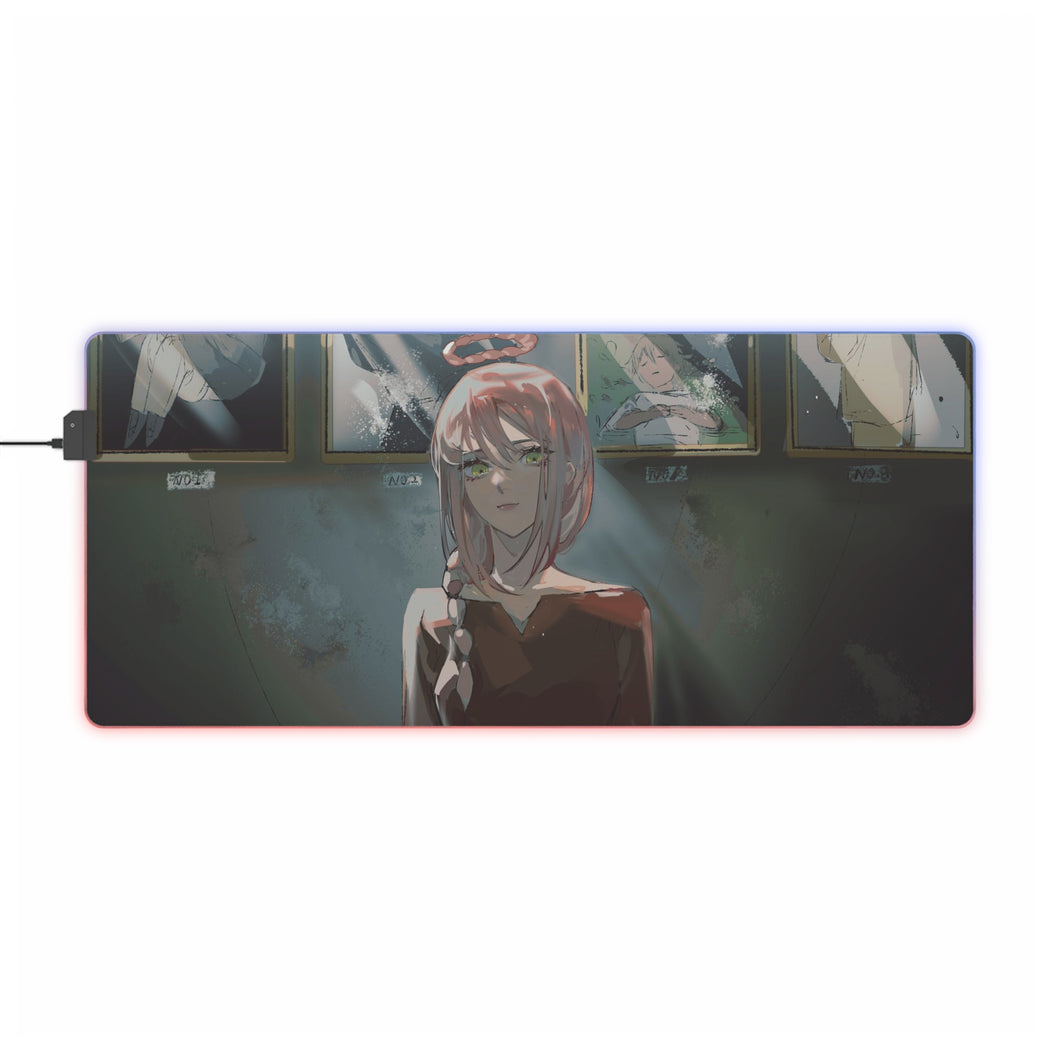 Anime Chainsaw Man RGB LED Mouse Pad (Desk Mat)