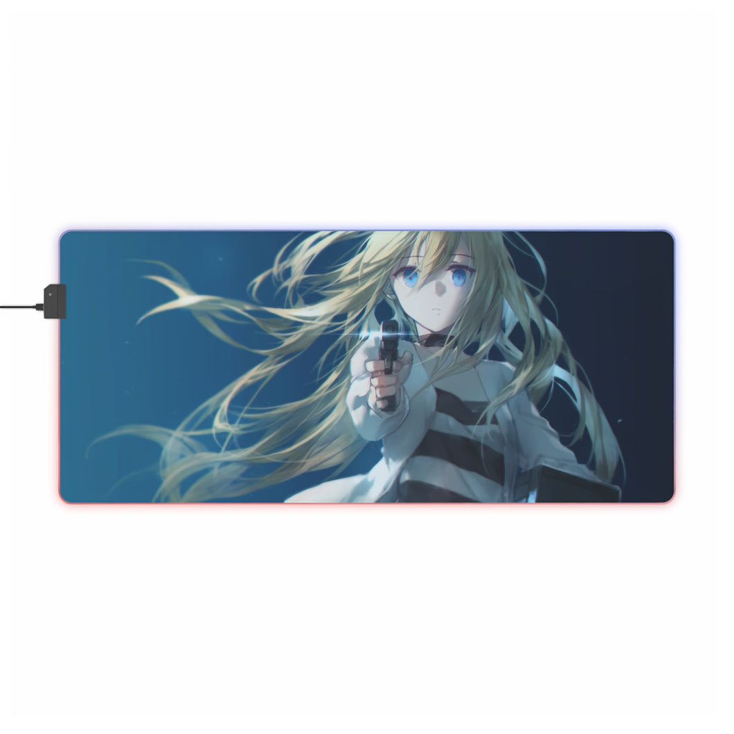 Tapis de souris LED RVB Angels Of Death (tapis de bureau)