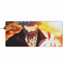 Charger l&#39;image dans la galerie, Tapis de souris LED RVB Gintama Gintoki Sakata (tapis de bureau)
