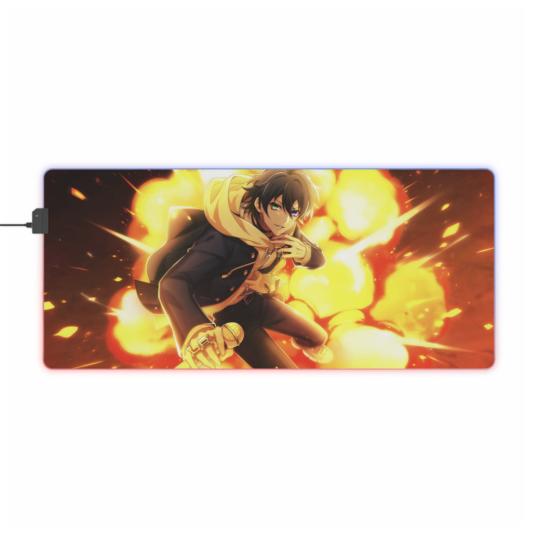 Tapis de souris LED RVB Hypnosis Mic (tapis de bureau)