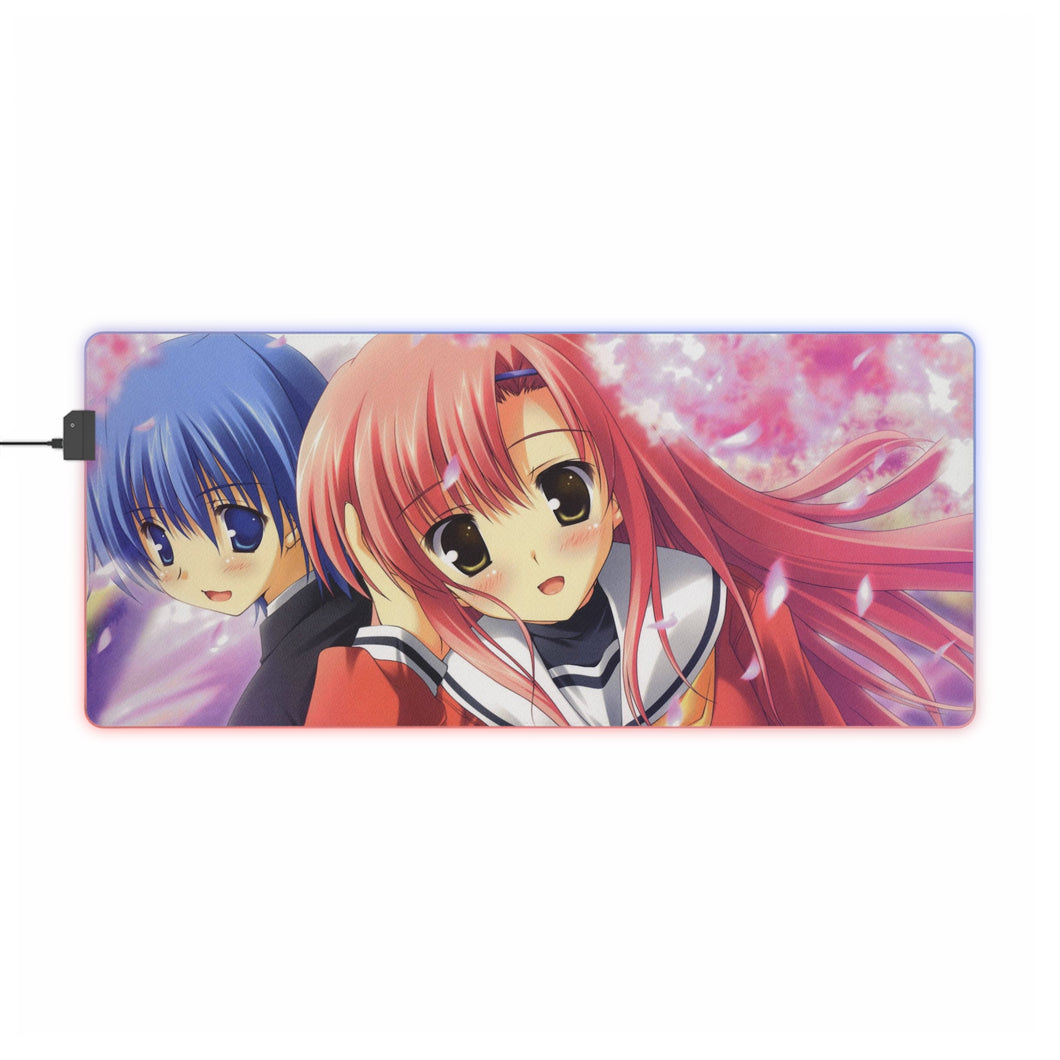 Tapis de souris LED RVB Hayate the Combat Butler (tapis de bureau)