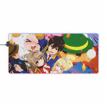 Load image into Gallery viewer, Amagi Brilliant Park Isuzu Sento, Seiya Kanie, Latifa Fleuranza, Moffle RGB LED Mouse Pad (Desk Mat)
